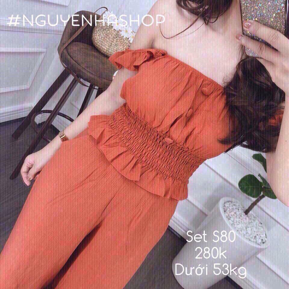 Set bộ ôm eo dễ thương