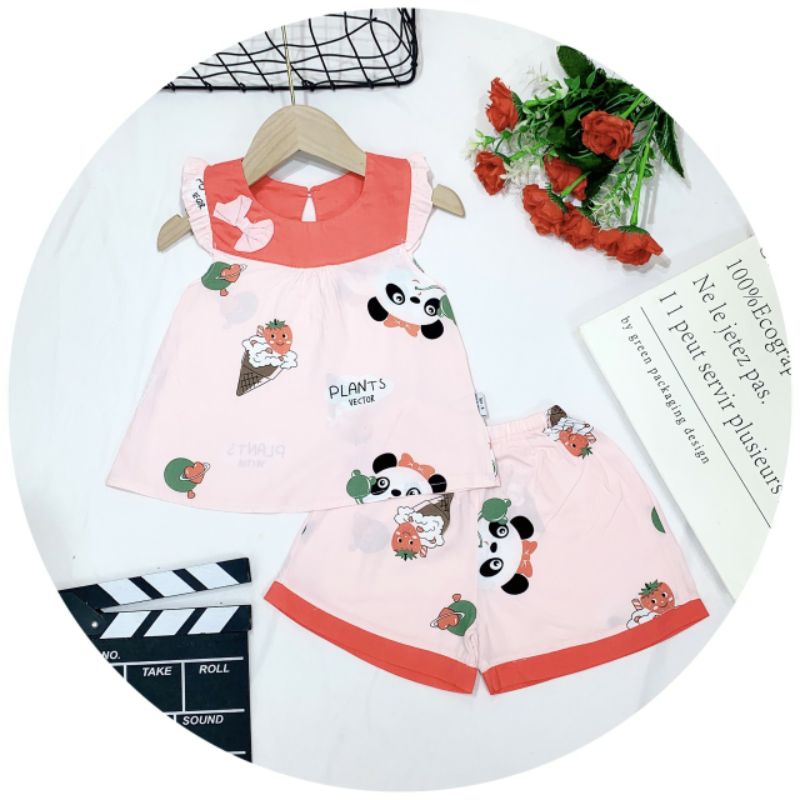 Bộ lanh lụa bé gái (18-35kg)