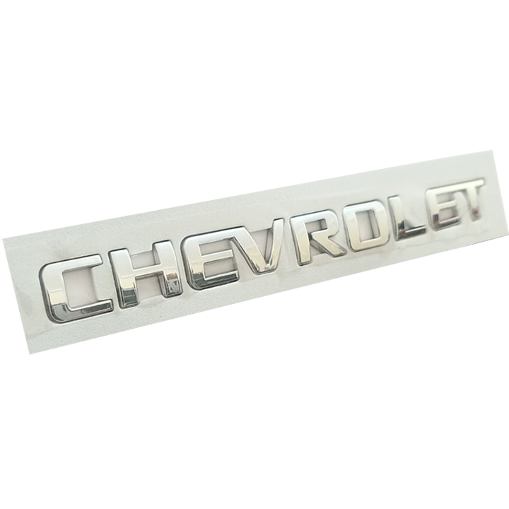 Tem logo nổi Chevrolet dán trang trí đuôi xe
