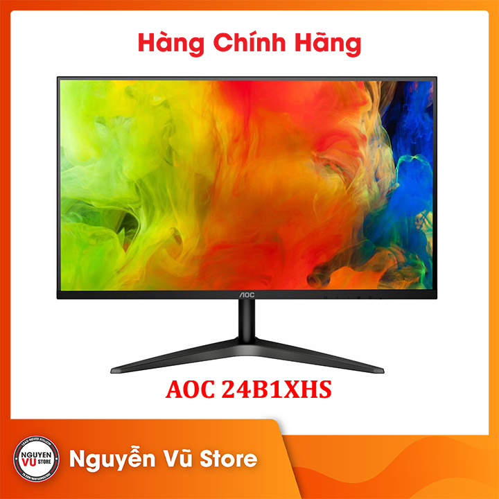 Màn hình máy tính AOC 24B1XHS/74 23.8 inches FHD IPS - Hàng Chính Hãng