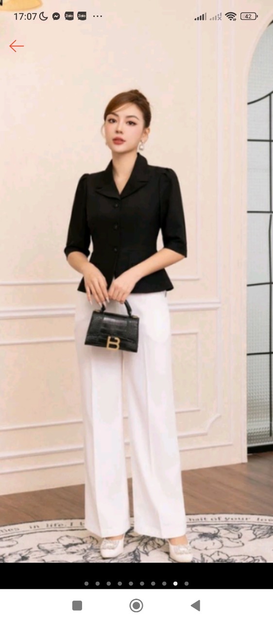 ÁO CÔNG SƠ THANH LỊCH QUÝ B0087