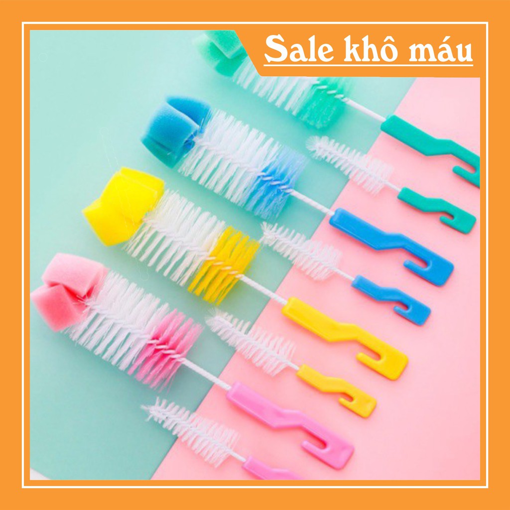 cọ rửa bình sữa 2 chi tiết