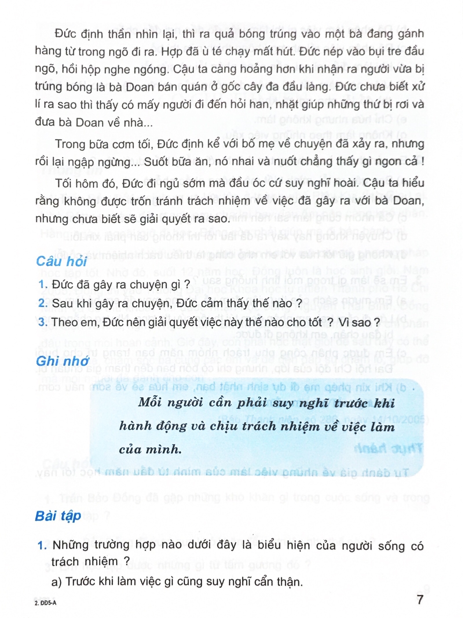 Sách - SGK Đạo đức 5 (bán kèm 1 thước)- NXB Giáo dục