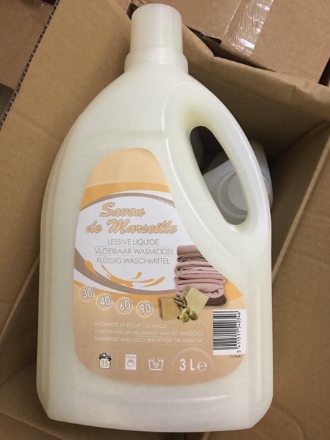 Nước Giặt Savon De Marseille Can 3L Pháp