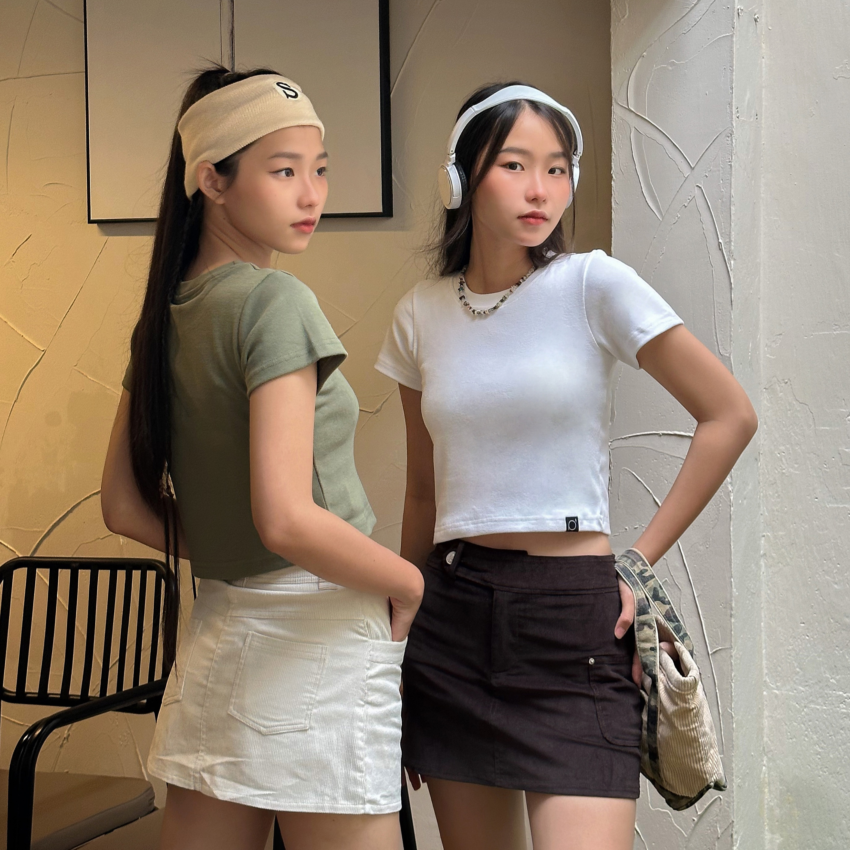 Chân Váy Ngắn PRADIES Pocket Mini Skirt