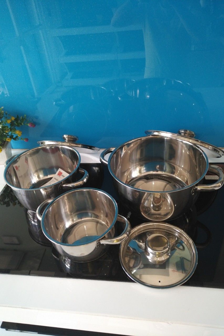Bộ nồi inox Fivestar (Five star) 6PCS