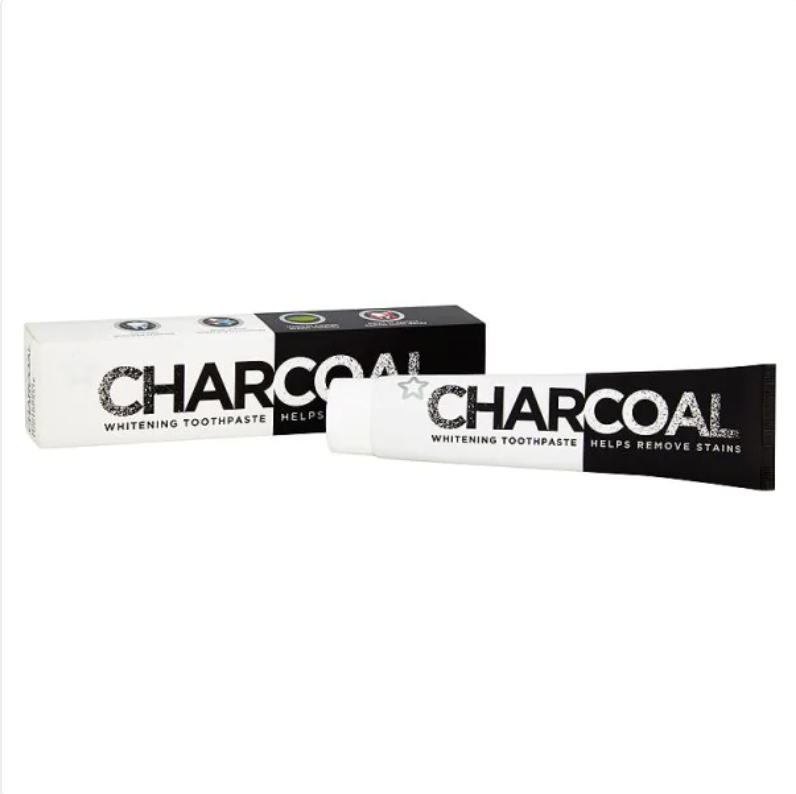 Kem đánh răng than hoạt tính Superdrug Charcoal Toothpaste - Đen (thường) 75ml