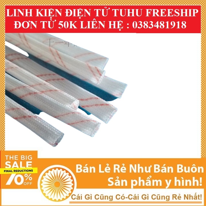 Gen Thủy Tinh Chịu Nhiệt Dài 1M
