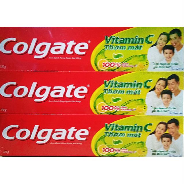 Kem đánh răng Colgate Vitamin C (170g)