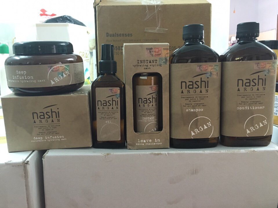 [HCM]Dầu hấp Nashi Argan Deep Infusion – Restorative Hydrating mask 500ml
