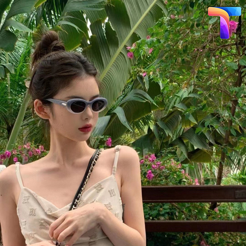 Kính râm GM tròn nam nữ 6305 [Có sẵn] [Ảnh thật]
