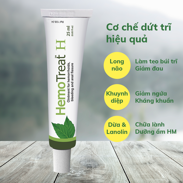 Sản Phẩm HemoTreat H - Gel bôi trĩ 25ml