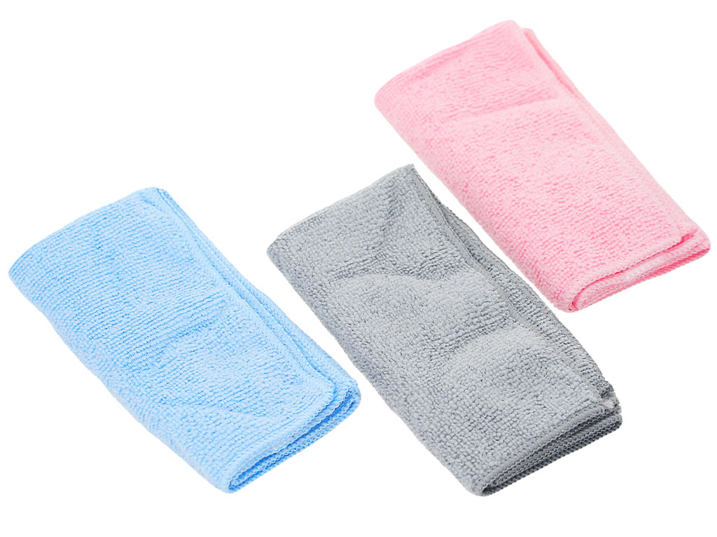 Bộ 3 khăn lau Microfiber Scotch Brite 3M (30 x 30cm)