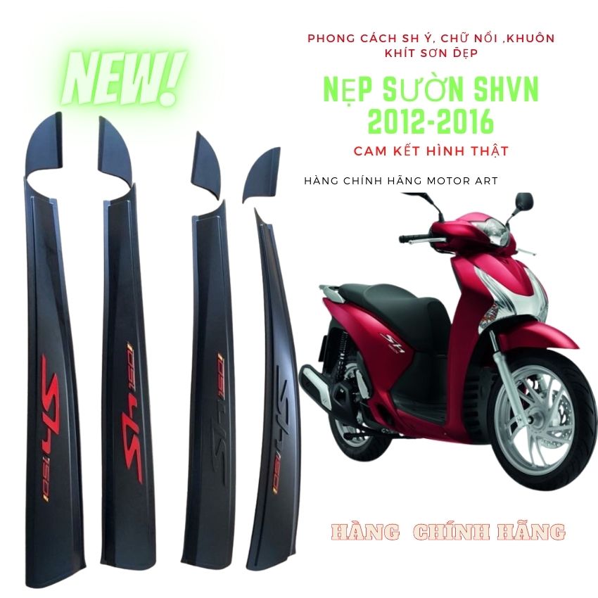 Nẹp sườn độ kiểu Sh Ý cho SHVN 2012-2016