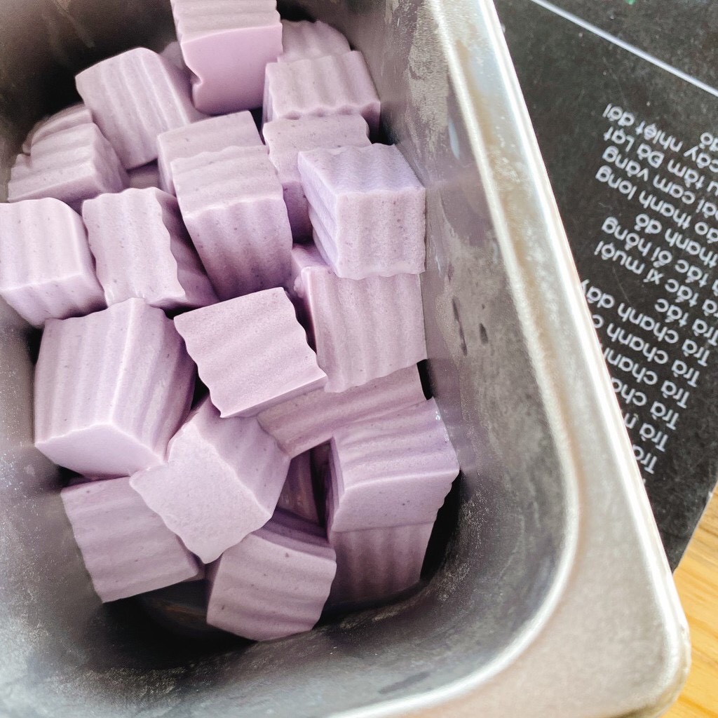 Bột Pudding Hàng Huy Douxian túi ch-iết 100g các vị (Trứng, Trà Xanh, Khoai Môn, Socola, Dưa Lưới, Dâu, Đào)