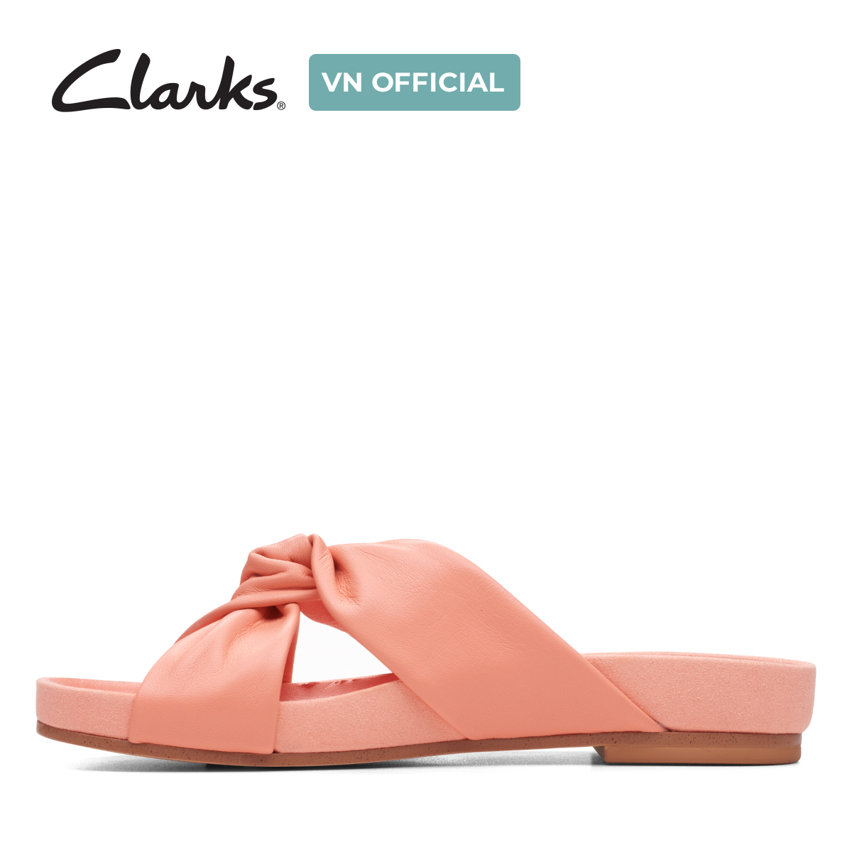 Dép Quai Ngang Da Nữ Clarks - Pure Twist
