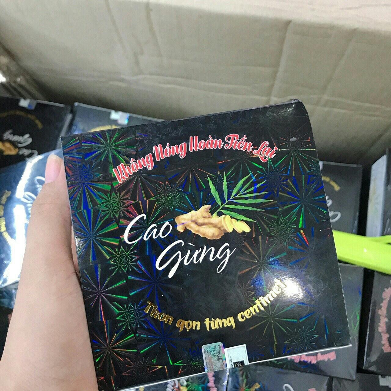 [HCM]Cao Gừng CÁT TƯỜNG tan mỡ Bụng