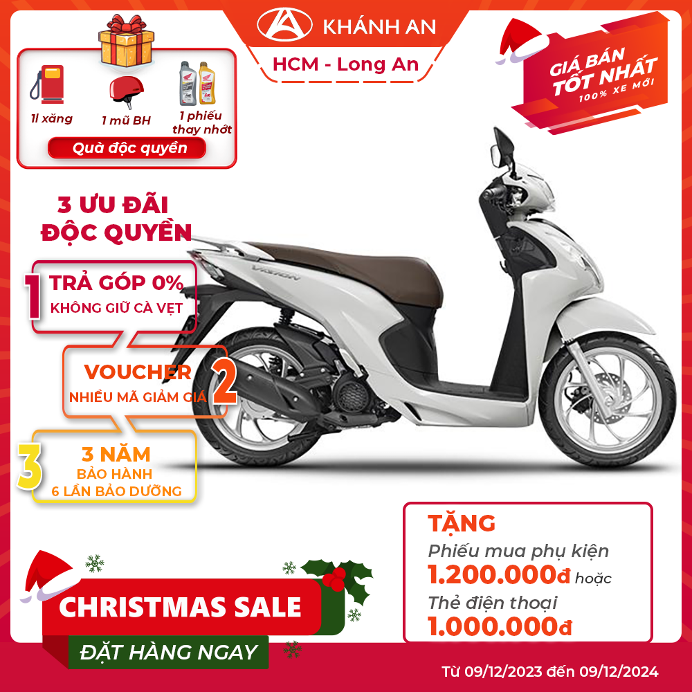 Xe máy Honda Vision 2023 Phiên bản Cao cấp