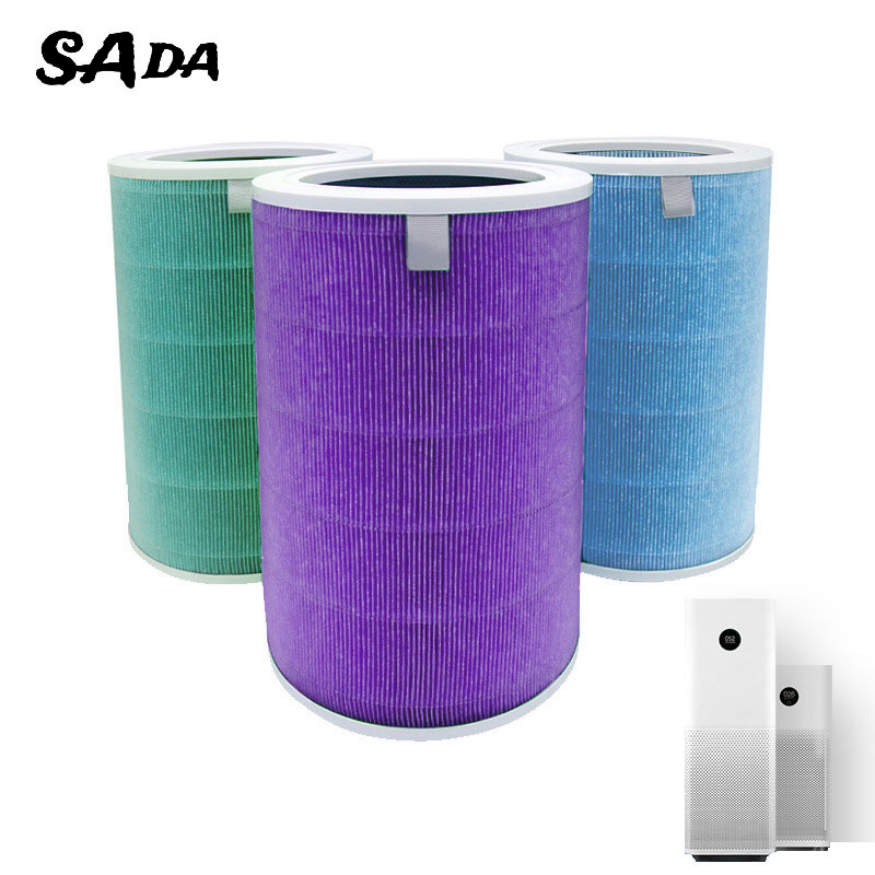 Bộ Lọc SADA Bộ Lọc Than Hoạt Tính Hiệu Quả Cao HEPA Thích Hợp Cho Máy Lọc Không Khí Xiaomi 1/2/2S/3 Pro
