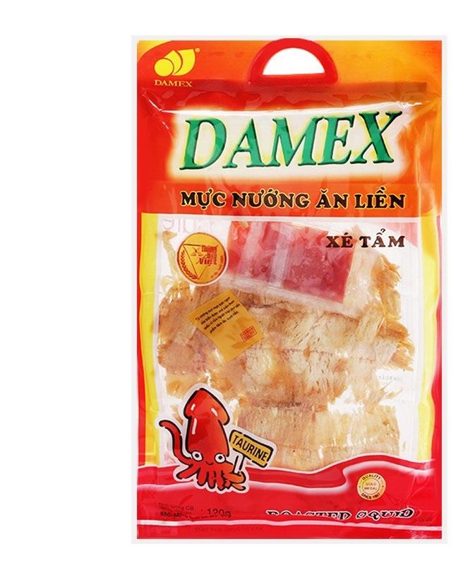 MỰC XÉ TẨM ĂN LIỀN DAMEX GÓI 90G