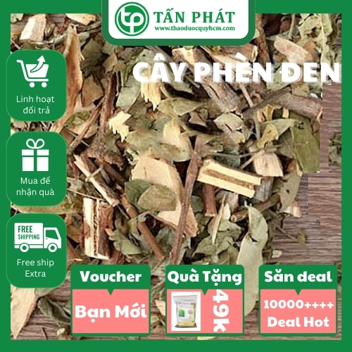 Combo 3kg cây phèn đen sấy khô - Hàng loại 1 chất lượng cao