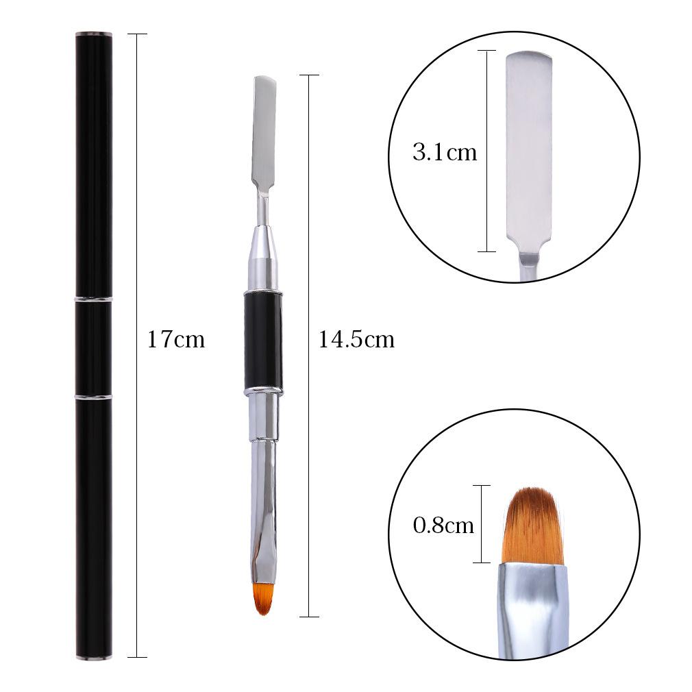[HCM]Cọ đắp gel có thanh gạt gel móng up