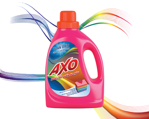 Nước tẩy quần áo màu AXO 800ML