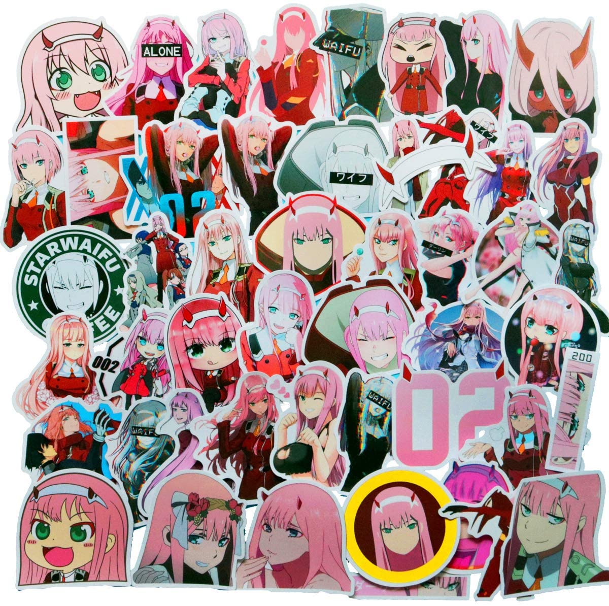 Set 30-60 Sticker Darling In The FranXX