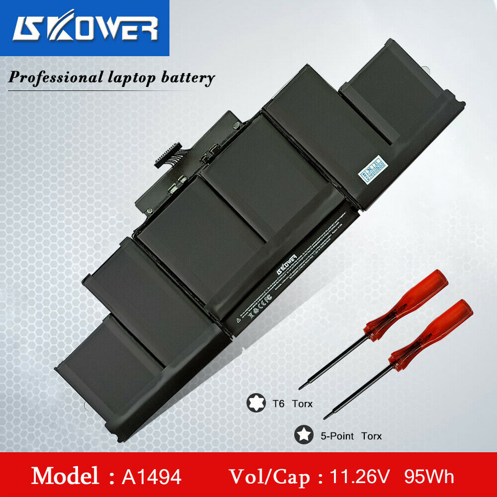 Pin Laptop Táo Pro 15" A1398 2013 2014 A1494 ME293 ME294