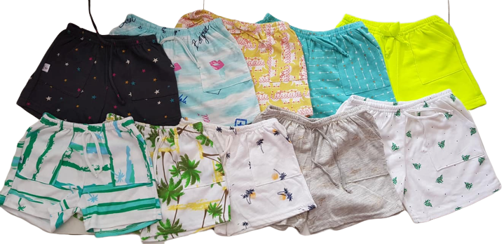 Combo 5 quần short bé trai size đủ size từ  từ06-30kg