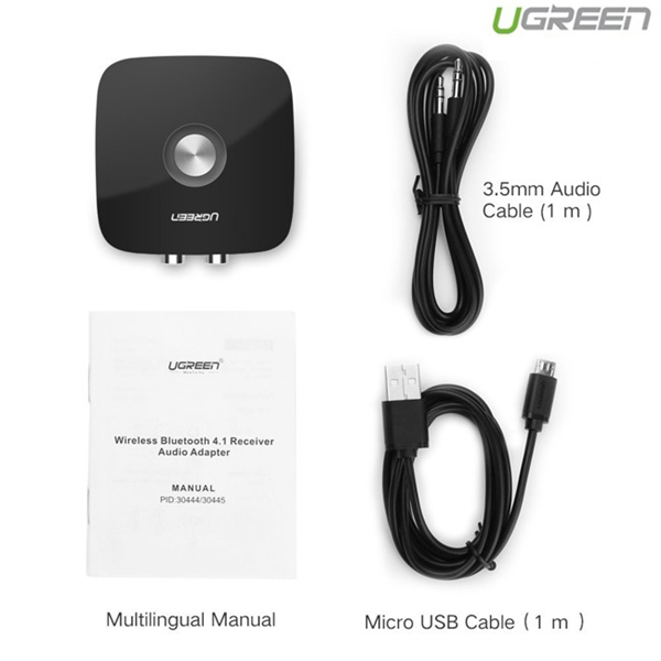 Bộ thu Bluetooth 5.0 APTX cho loa, amly Ugreen 40759