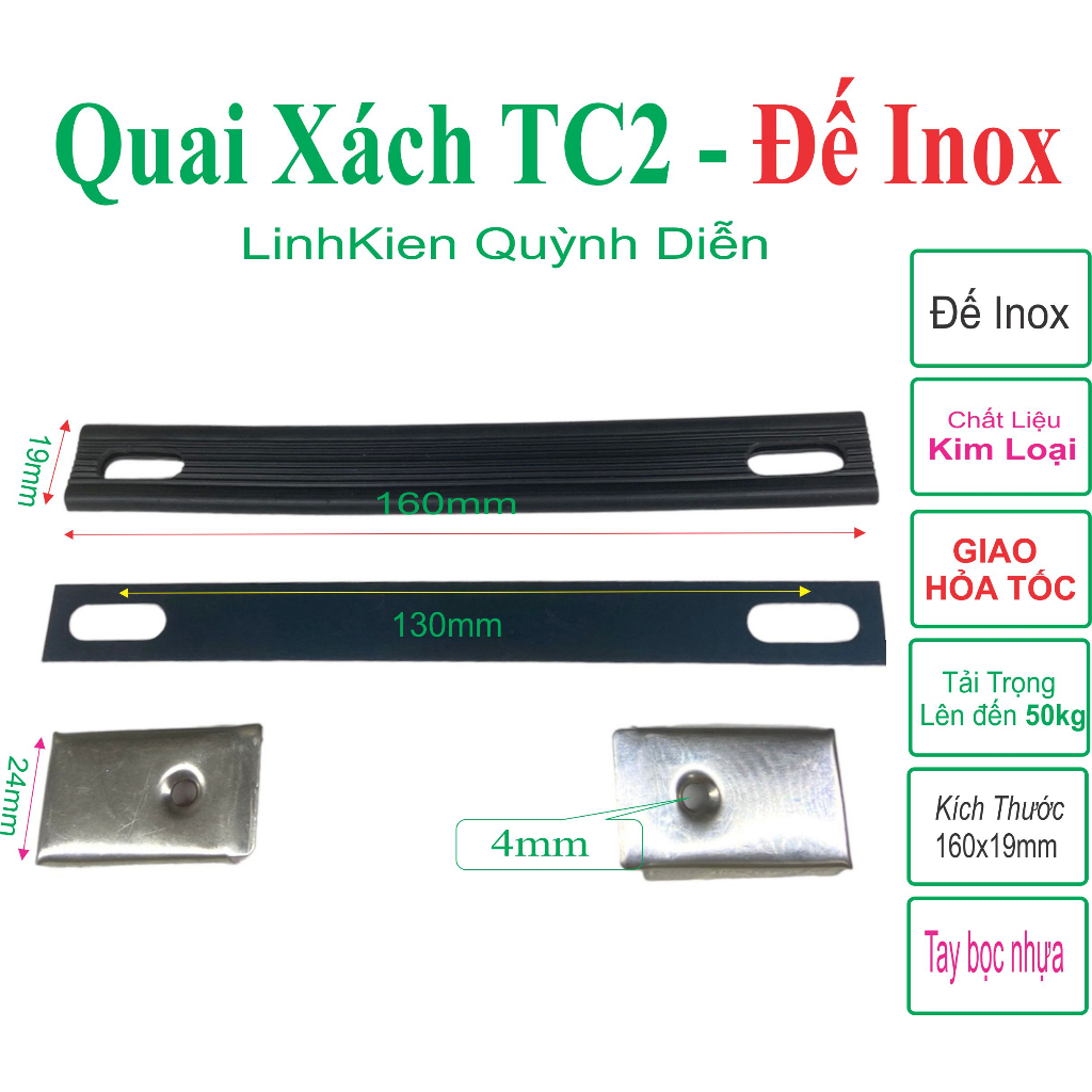 Quai xách tc2 - linh kiện điện tử quỳnh diễn