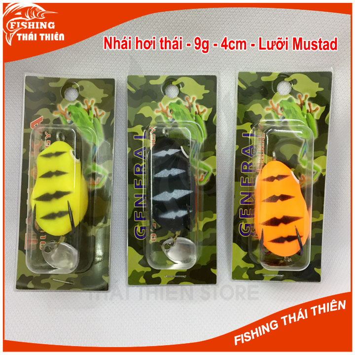Mồi giả câu cá - Nhái hơi thái