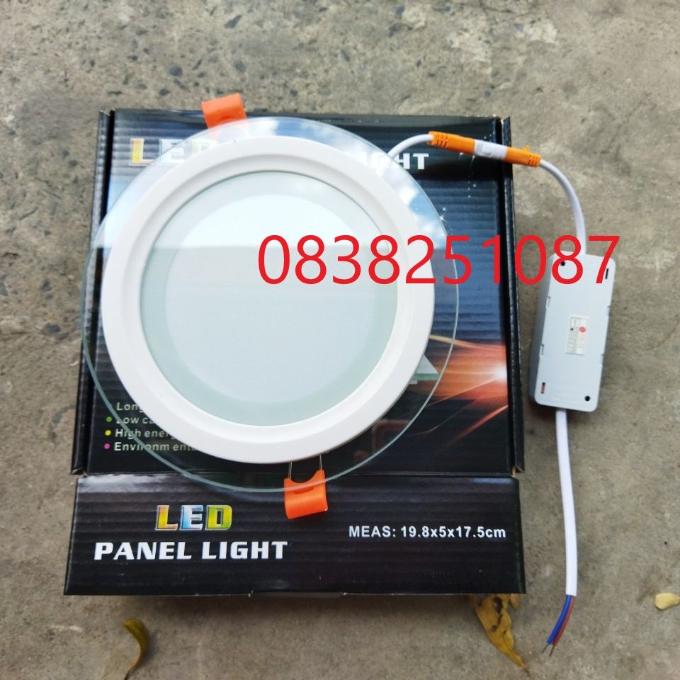 Đèn led âm trần kính 12w
