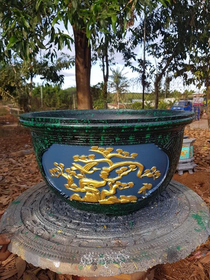 khuôn chậu tròn 40 có lòng trong