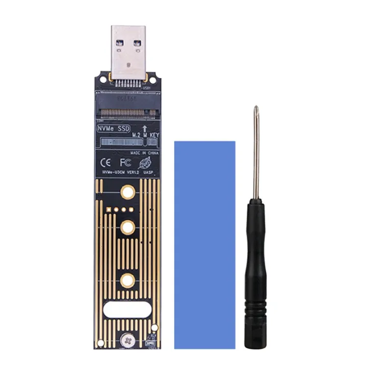 M 2 Nvme Ssd To Usb 3 1 Adapter Pci E To Usb A 3 0 Converter Card 10gbps Usb3 1 Gen 2 For M 2 Nvme 2242 2260 2280 Lazada Singapore
