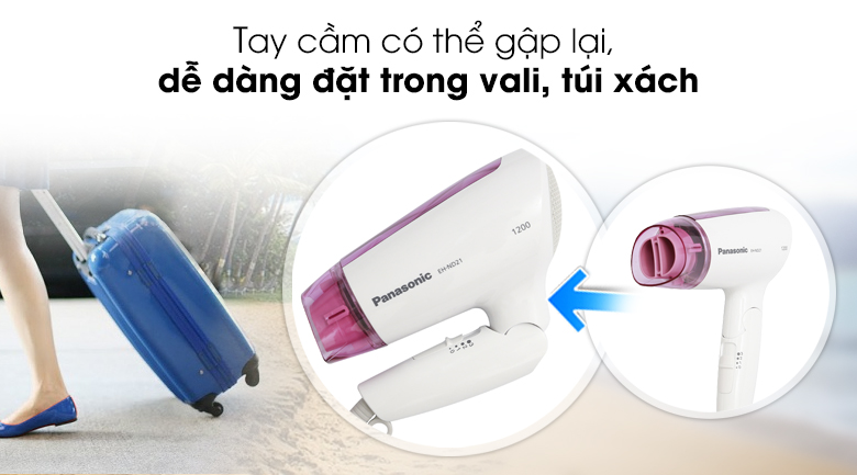 [HCM]Máy sấy tóc PANASONIC EH-ND21-P645 1200W