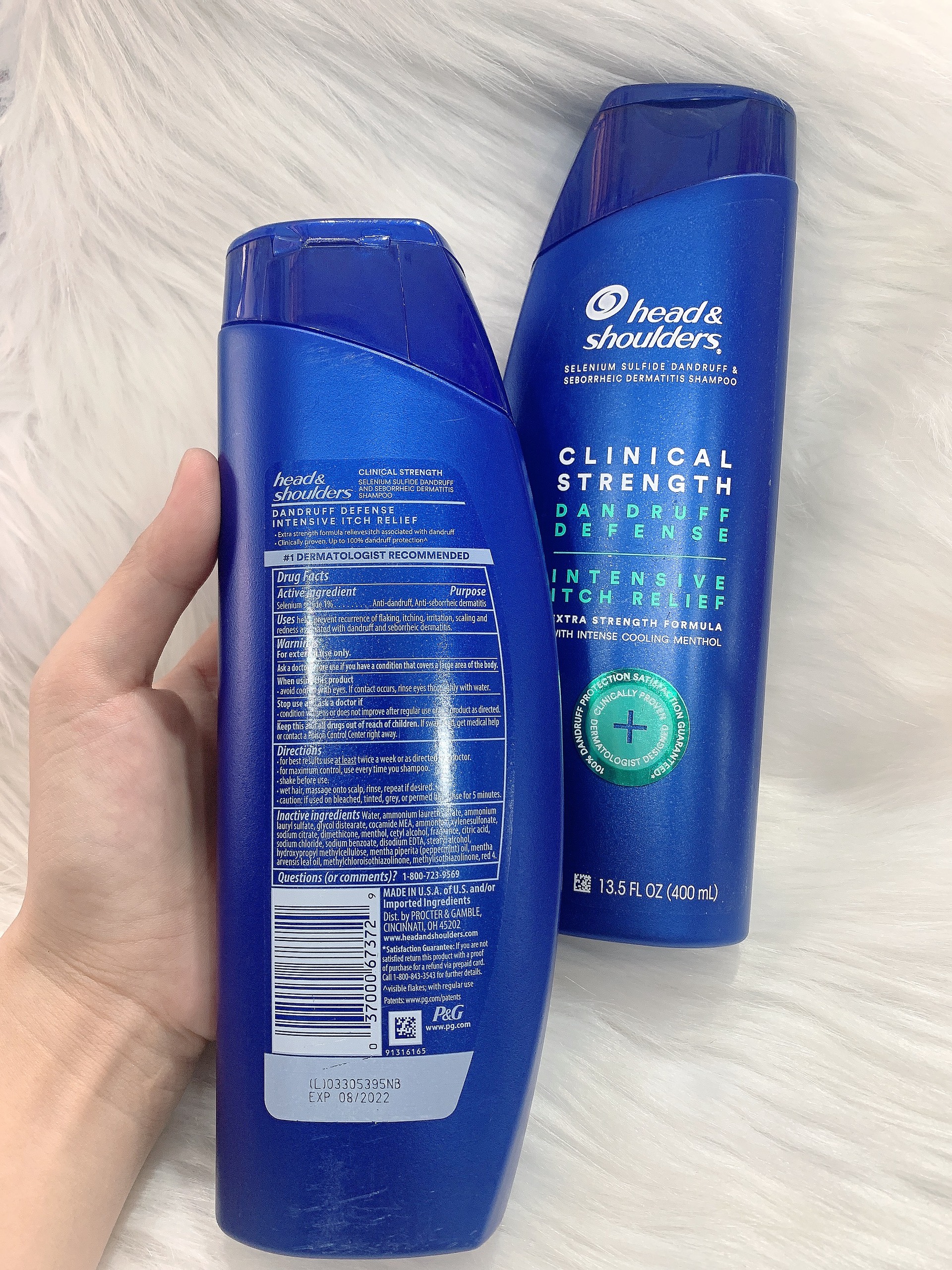 [HCM]Dầu gội Head & Shoulder Clinical Strength 400ml