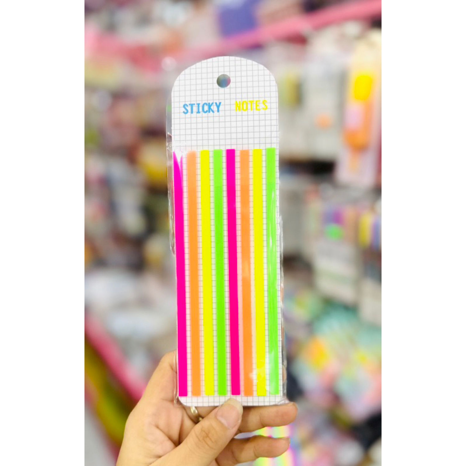 Tệp Giấy Note Phân Trang Mẫu Dạ Quang/Pastel