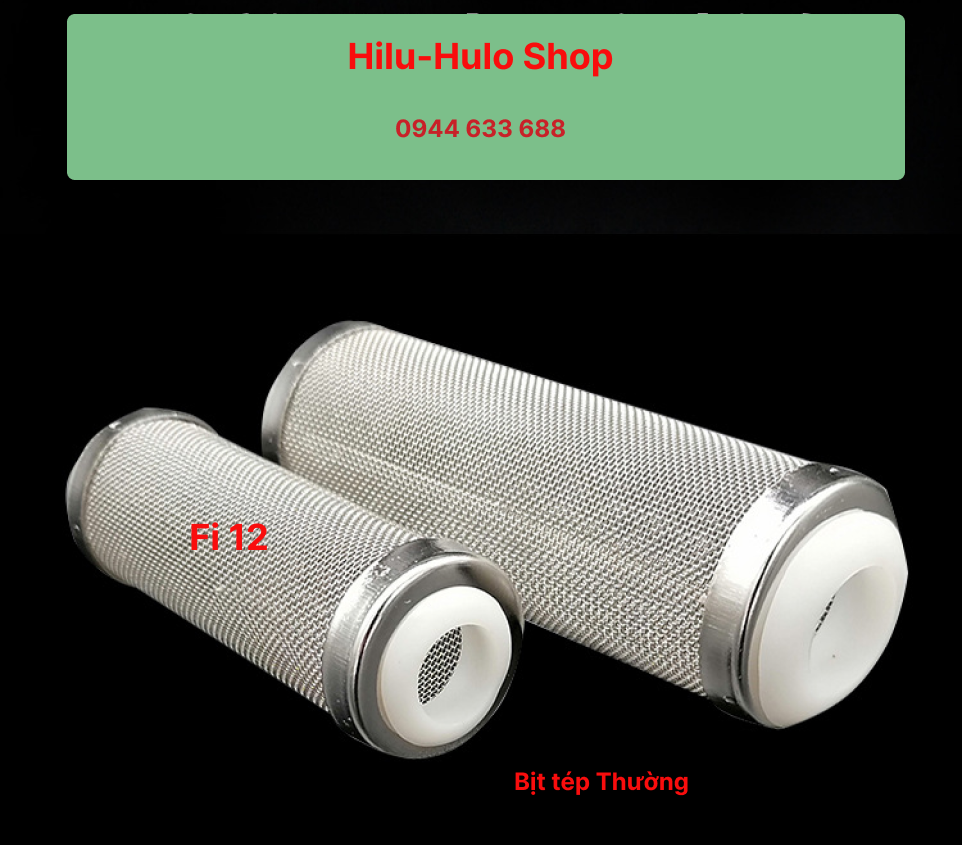 Bịt tép fi 12 và fi 16