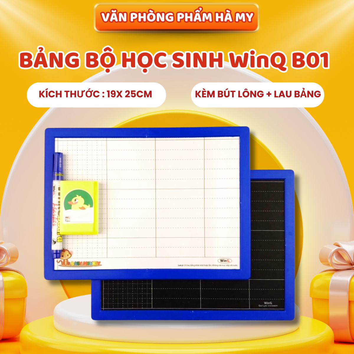 Bảng Bộ Nhỏ học sinh 2 mặt WinQ B01