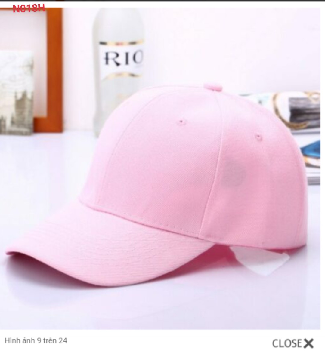 SIÊU SALE - Nón lưỡi trai nam nữ nhiều màu chất kaki cho người lớn trẻ em hàng giá rẻ chất lượng tốt