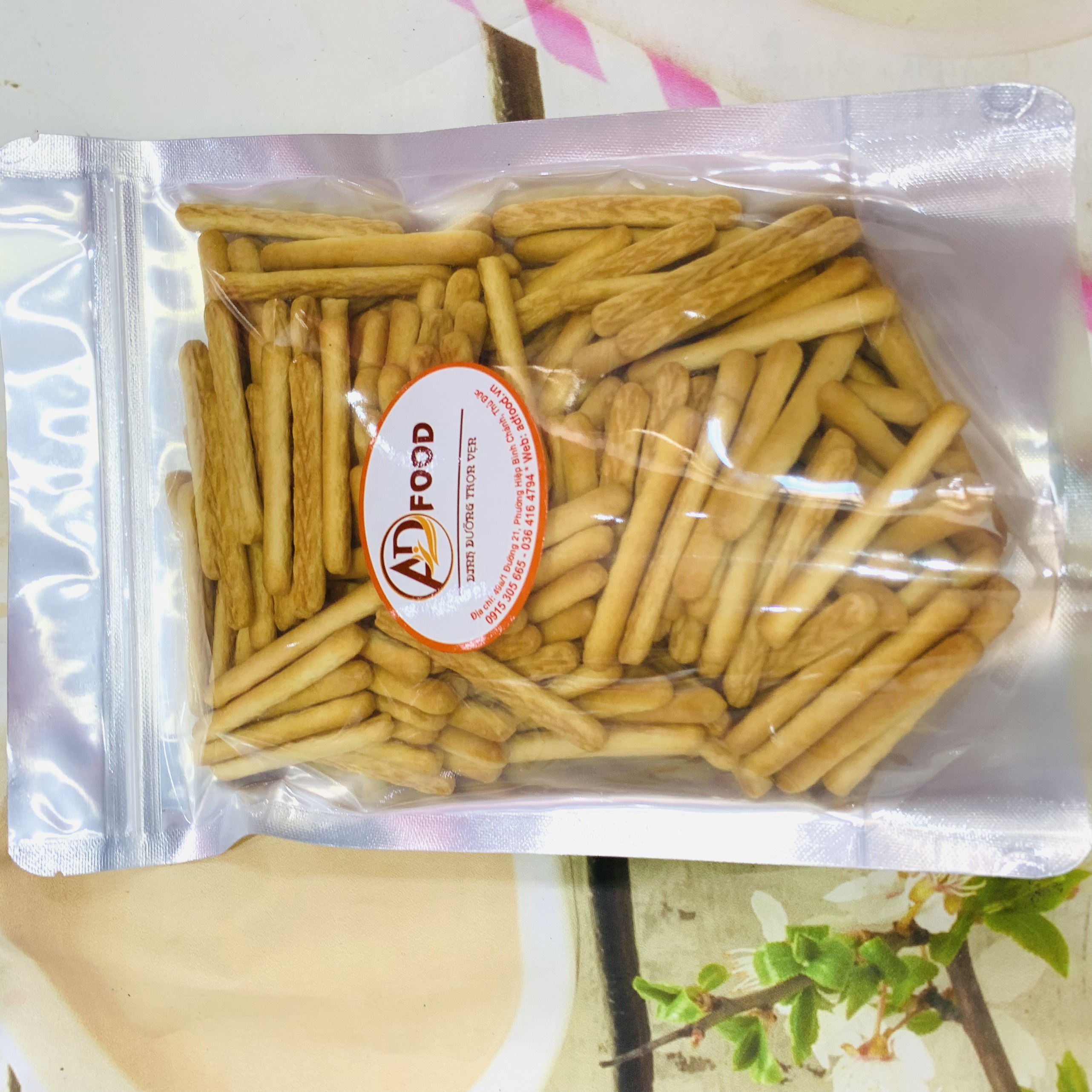 Bánh quy đũa bơ sữa gói 200gr