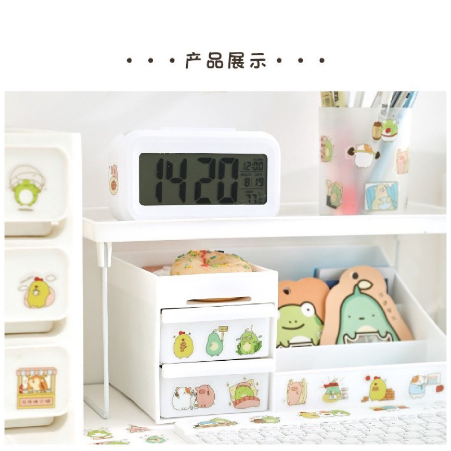 Gói 50 Hình Dán Sticker Molang Phiên Bản Mới Siêu Xinh