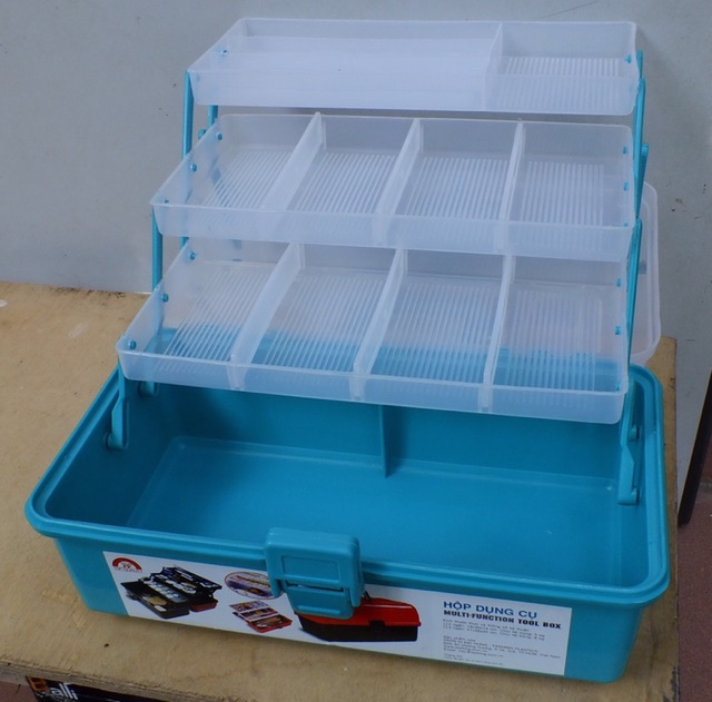 Cốp nhựa đựng đồ nail, mi, phun xăm, spa NAIL SAMSAM