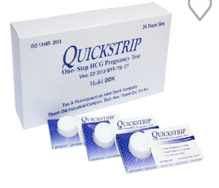 Que thử thai Quickstrip 1 que