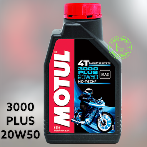 Nhớt Motul 3000 PLUS 20W50 cho các dòng xe số Thanh Khang 106000