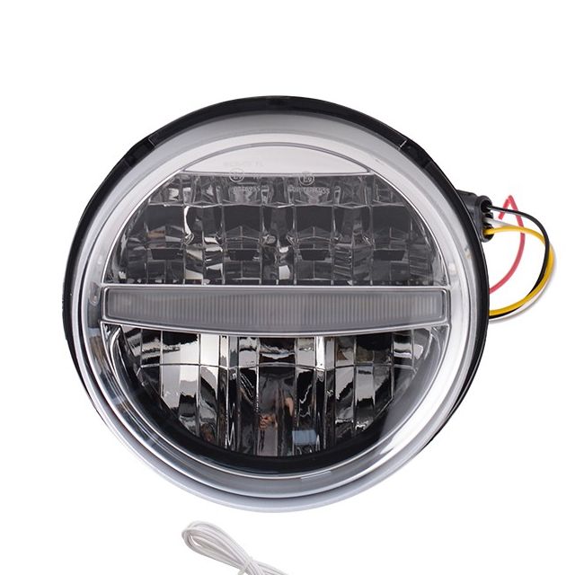 Đèn pha Led Tun cho Vespa GTS (đời led 2 tầng)