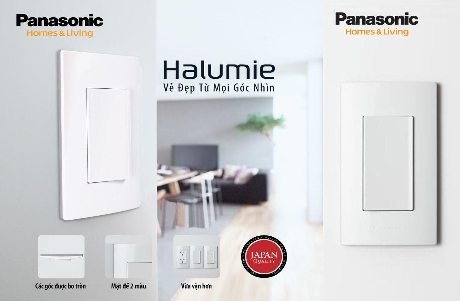 NÚT NHẤN CHUÔNG PANASONIC HALUMIE WEVH5401-011