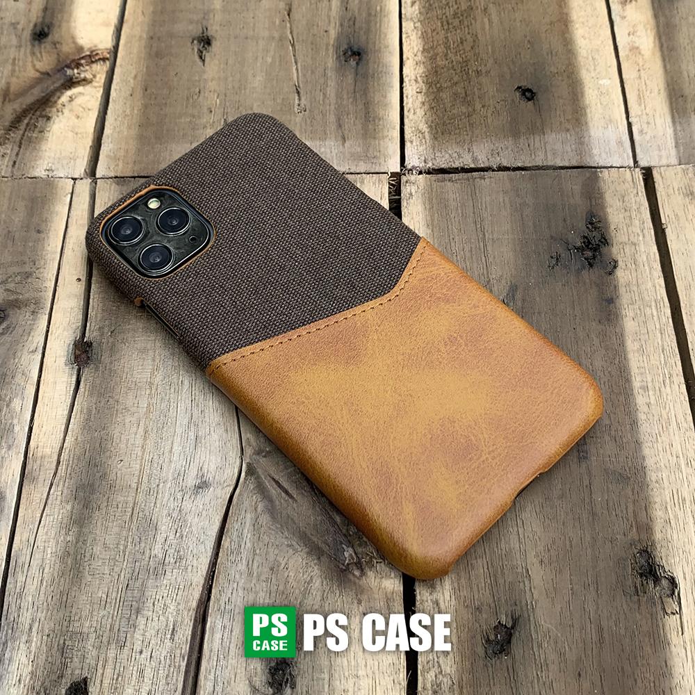 Ốp da vải kiêm ví dành cho iPhone 11 Pro Max - PS Case Phân Phối